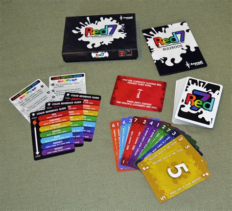 The Board Game Family Red7 card game - Win each turn or you're out!