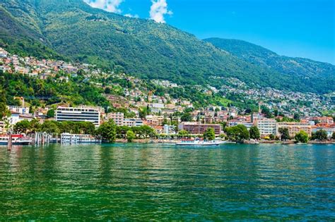 Premium Photo | Locarno town on lake maggiore