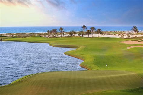 Golf Course Beside The Sea