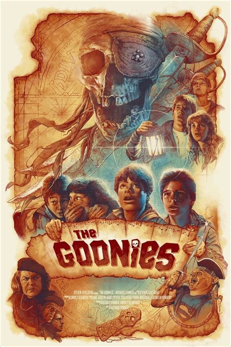 Pin by Jeanne Loves Horror💀🔪 on Goonies Never Say Die | Goonies poster ...