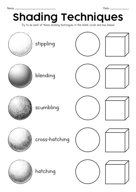 15 Texture Line Drawing Techniques Worksheet | Drawing techniques, Art basics, Teaching art