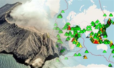 Volcano webcam: WATCH the 23 volcanoes erupting round the world RIGHT NOW - map | World | News ...