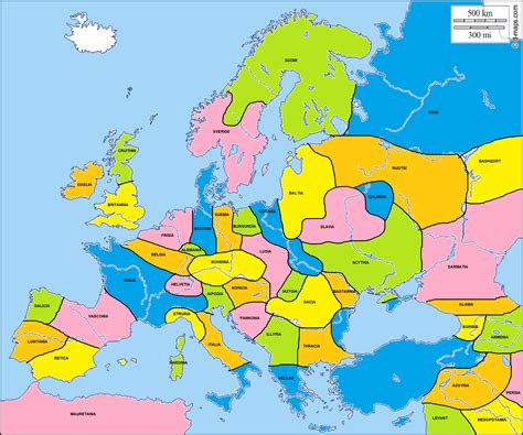 Modern European countries if the Migration Period never happened : r ...