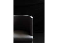 CLAN | Leather armchair Leather armchair with armrests By Living Divani | design Piero Lissoni