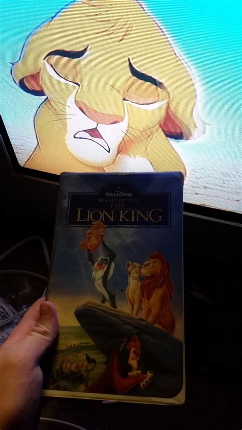 My VHS Collection 15: The Lion King 1995 VHS by Scamp4553 on DeviantArt