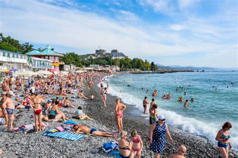 70+ Crowded Beaches In Crimea Stock Photos, Pictures & Royalty-Free Images - iStock