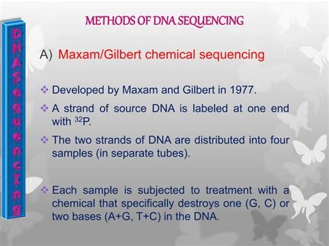 Protein and nucleic acid sequencing | PPT