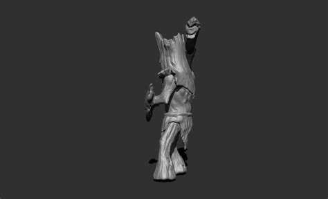 Wood Woad DnD miniature 3D model 3D printable | CGTrader