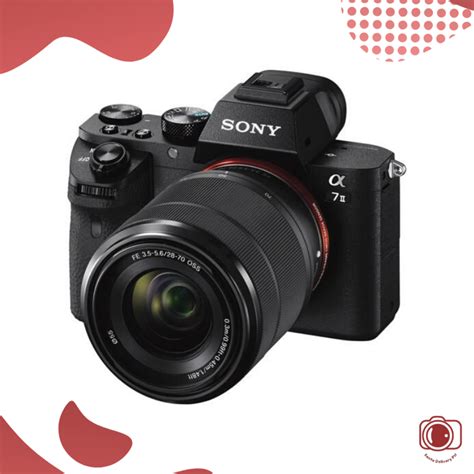 Sony Alpha a7 II Mirrorless Digital Camera with FE 28-70mm f/3.5-5.6 OSS Lens, with 1 year ...