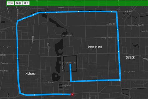 mapboxgl实现带箭头轨迹线的代码 / 张生荣