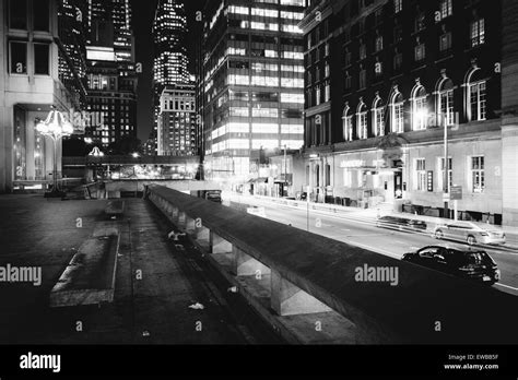 Philadelphia center city night hi-res stock photography and images - Alamy