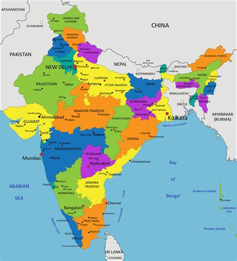 Meerut India Map