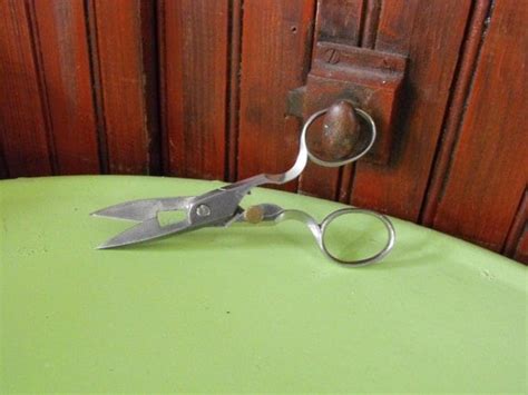 Vintage Keen Kutter Buttonhole Scissors Germany by peacenluv72