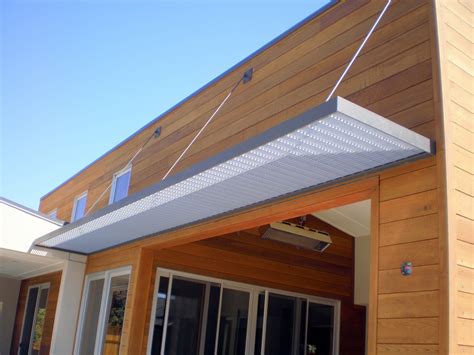 modern house awnings