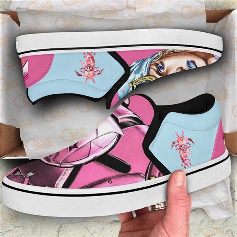 Johnny Joestar Slip On Shoes Custom Anime JoJo’s Bizarre Adventure Shoes – Choose Life. Choose Style