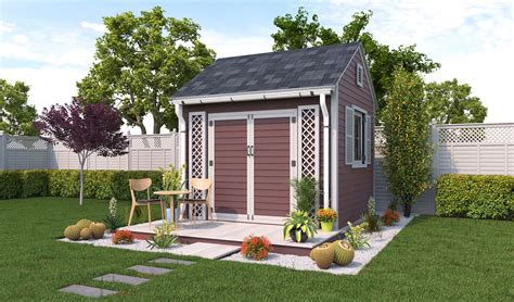 10x10 Garden Shed Plans - Shedplans.org