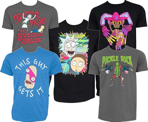 8 New Rick and Morty T-Shirts