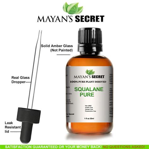 Squalane Oil Moisturizer With 100% Pure Plant Derived Squalane - Etsy