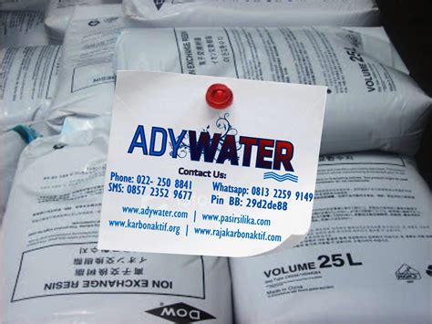 Ady Water Jual Resin Kation Amberlite tipe IRC 120 Na di Surabaya ~ pasirkuarsa.org: Harga Pasir ...