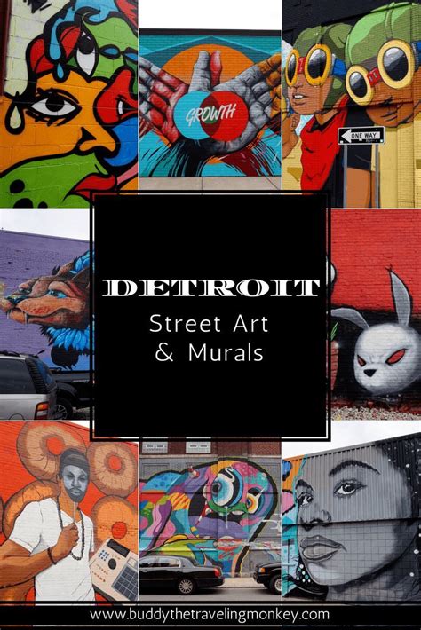 Detroit Street Art And Murals | Detroit art, Street art, Best street art