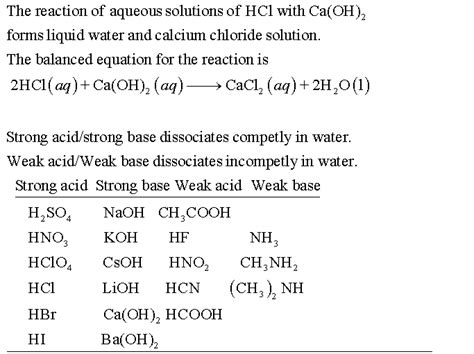 Classify each substance as a strong acid, strong base, weak acid, or weak base? - Home Work Help ...