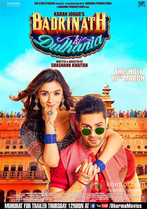 Badrinath Ki Dulhania Poster: Varun Dhawan & Alia Bhatt Look Super Cute!