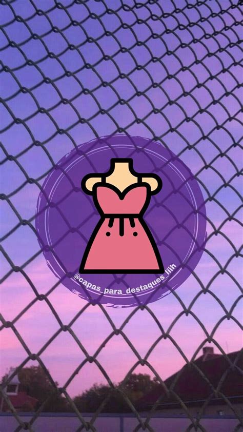 an image of a purple dress behind a chain link fence with the words, i love you