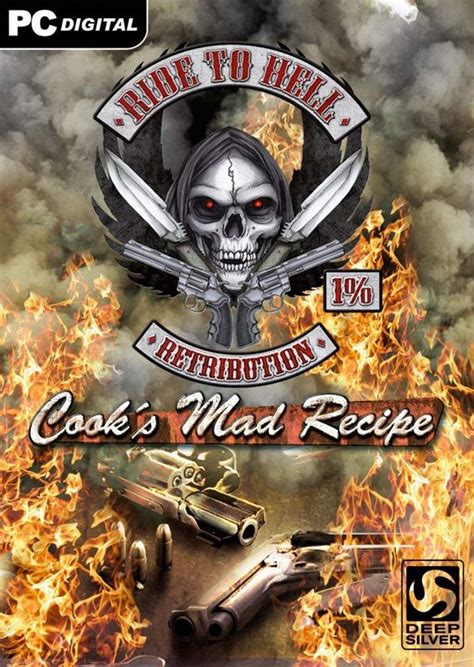 Ride to Hell: Retribution - Cook's Mad Recipe promo art, ads, magazines advertisements - MobyGames