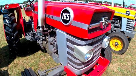 1973 Massey Ferguson 165 3.5 Litre 4-Cyl Diesel Tractor (58HP) - YouTube