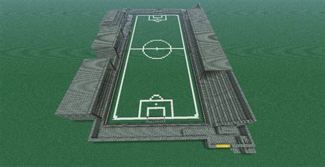 Drogheda United Football Stadium Minecraft Project