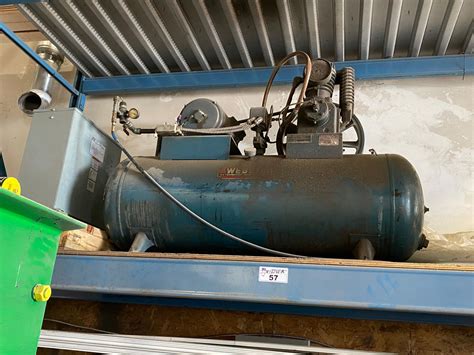 WEBSTER AIR COMPRESSOR - Able Auctions