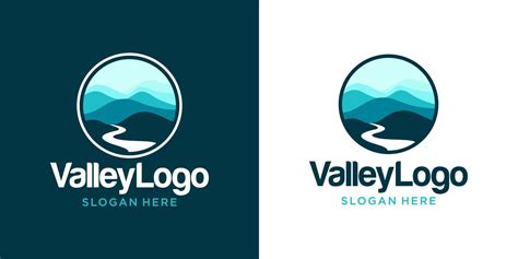 Valley Logo Design Vector Template 7609632 Vector Art at Vecteezy