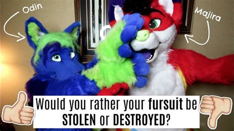 Furry Would You Rather (w/ @Odin Wolf) | Furry, Odin, Fursuit