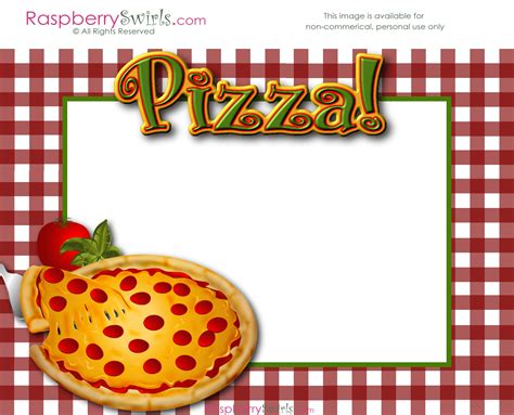 Free Pizza Party Printables - Printable Word Searches