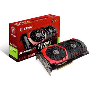 MSI GAMING GeForce GTX 1060 6GB GDDR5 DirectX 12 VR Ready (GeForce GTX ...