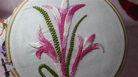 Hand Embroidery Designs | Basic embroidery stitches # Part-9 | Stitch ...