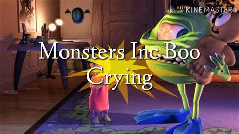 MONSTERS INC BOO CRYING - YouTube