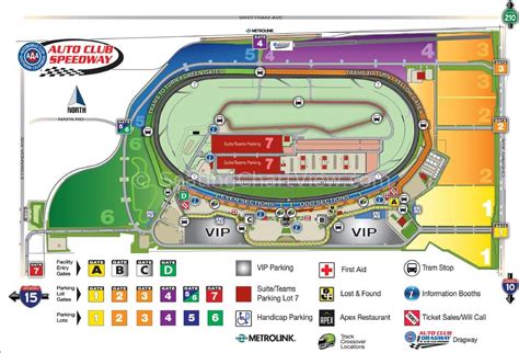 Auto Club Speedway, Fontana CA | Seating Chart View