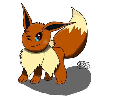 eevee - Eevee Fan Art (23738805) - Fanpop