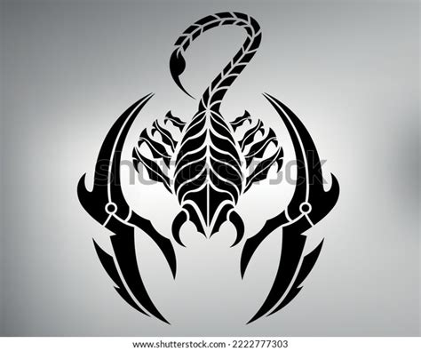 Tribal Scorpio Symbol