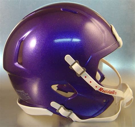 Riddell Speed Blank Mini Football Helmet Shell Purple - SWIT Sports