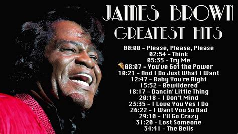 James Brown - Greatest Hits (FULL ALBUM) | James brown greatest hits ...