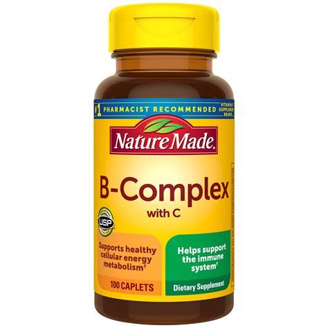 Nature Made B Complex With Vitamin C Caplets - CVS.com