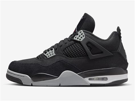 Air Jordan 4 Black Canvas: data di uscita e foto ufficiali – Outpump