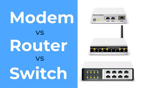 Modem vs Router vs Switch: Exploring the Difference