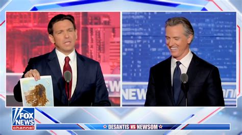 WATCH: DeSantis Shows San Francisco Poop Map During Newsom Debate