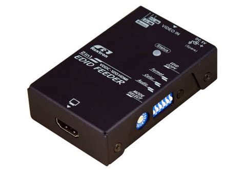 Multifunction HDMI EDID Adapter | VDDC-120HDMI | Rextron OEM EDID Emulator Manufacturing Company