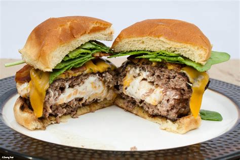 Cheese Filled Burger Recipes | Deporecipe.co