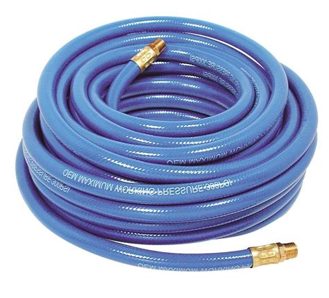 Air Compressor Hose 50 ft 3/8" 1/4" MNPT