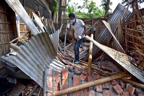 Quake of Magnitude 6 Strikes India's Assam, Damages Some Buildings | World News | US News